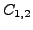 $ C_{1,2}$